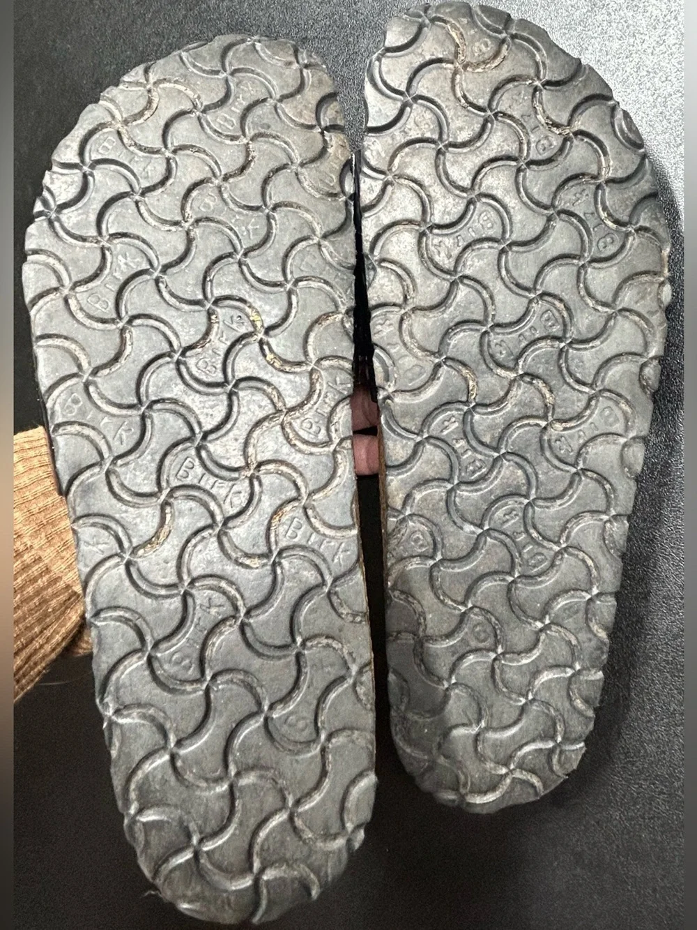 Birkenstock Women’s Size 38 US Size 7.5-8 Madrid Black Patent Sandals